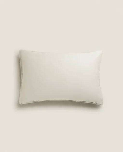 Pillowcases*ZARA Home Pillowcase With Double Topstitching Butter Yellow