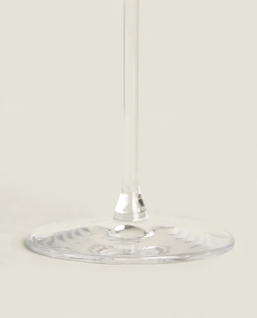 Glasses And Flutes*ZARA Home Plain Crystalline Sparkling Wine Flute Transparent