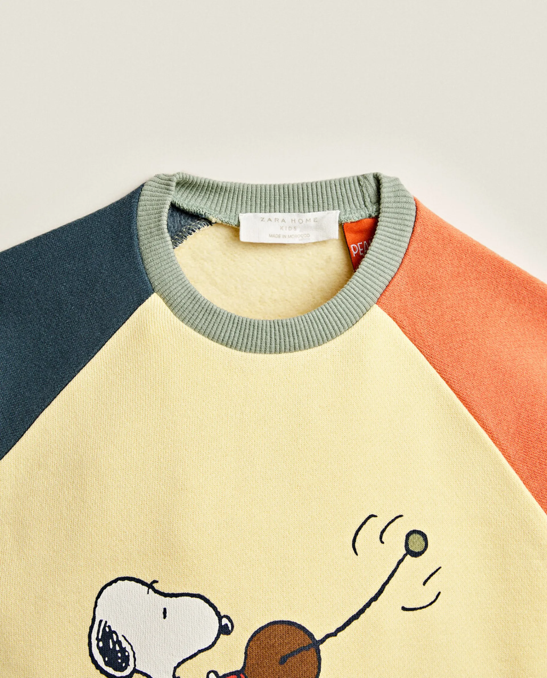 Kids*ZARA Home Plush Peanuts™ Sweatshirt Multicolored