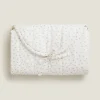 Accessories*ZARA Home Polka Dot Cotton Changing Mat White