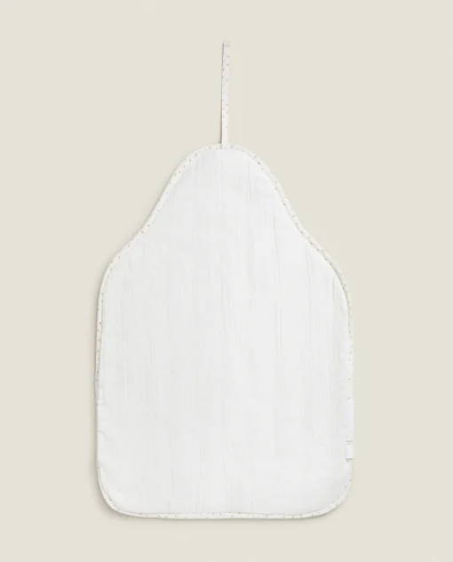 Accessories*ZARA Home Polka Dot Cotton Changing Mat White