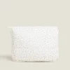 Toiletry Bags*ZARA Home Polka Dot Cotton Toiletry Bag White