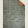 Blankets*ZARA Home Printed Quilted Blanket Green