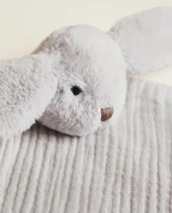 Toys*ZARA Home Rabbit Blanket Toy Grey