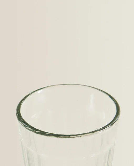 Tumblers*ZARA Home Raised Design Glass Tumbler Green