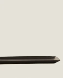 Trays And Small Change Holders*ZARA Home Rectangular Metal Tray Black