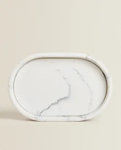 Soap Dishes*ZARA Home Resin Soap Dish Grey