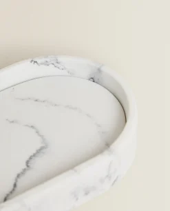 Soap Dishes*ZARA Home Resin Soap Dish Grey