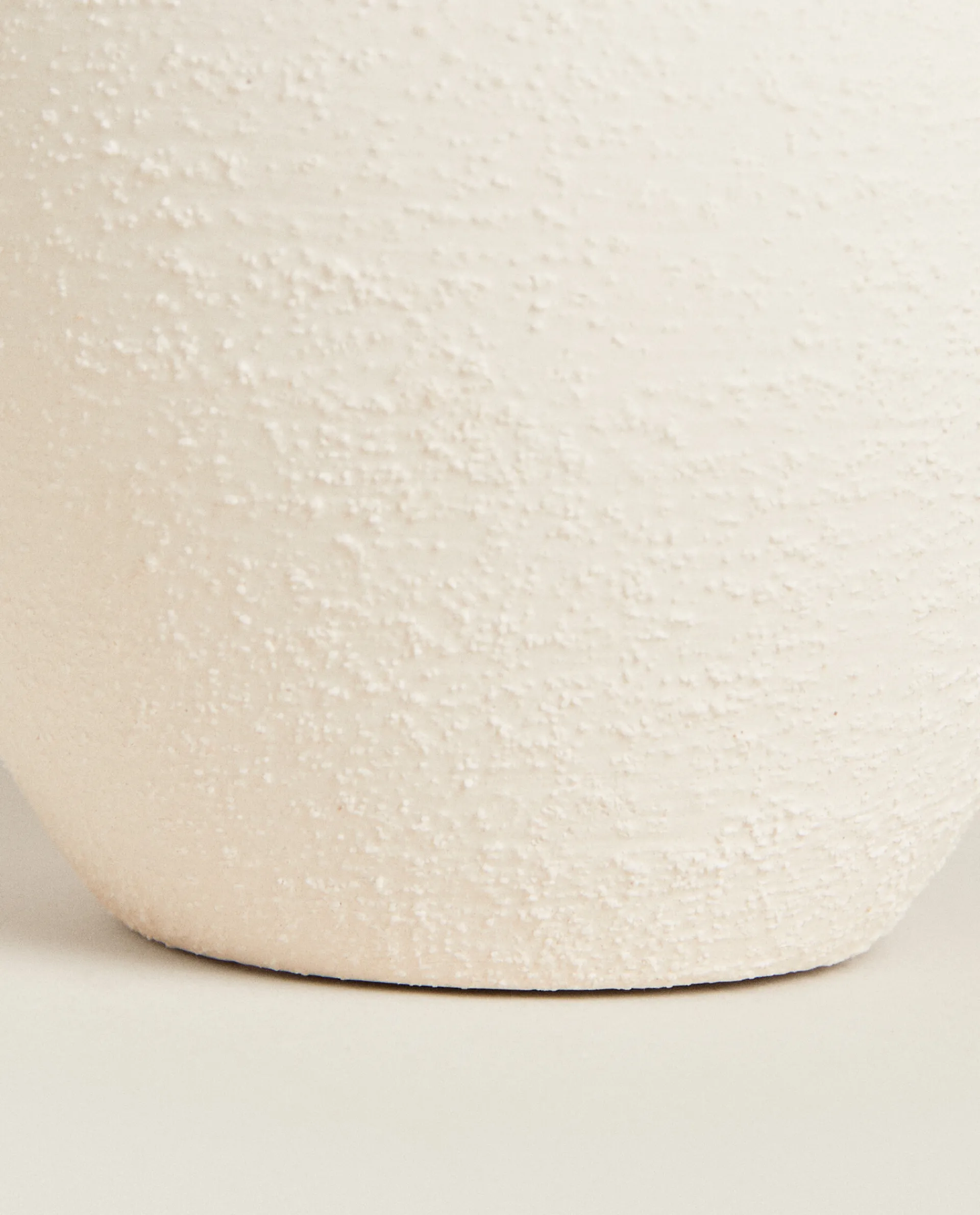 Vases*ZARA Home Rough Earthenware Vase White