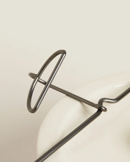 Storage*ZARA Home Round Stoneware Jar Cream