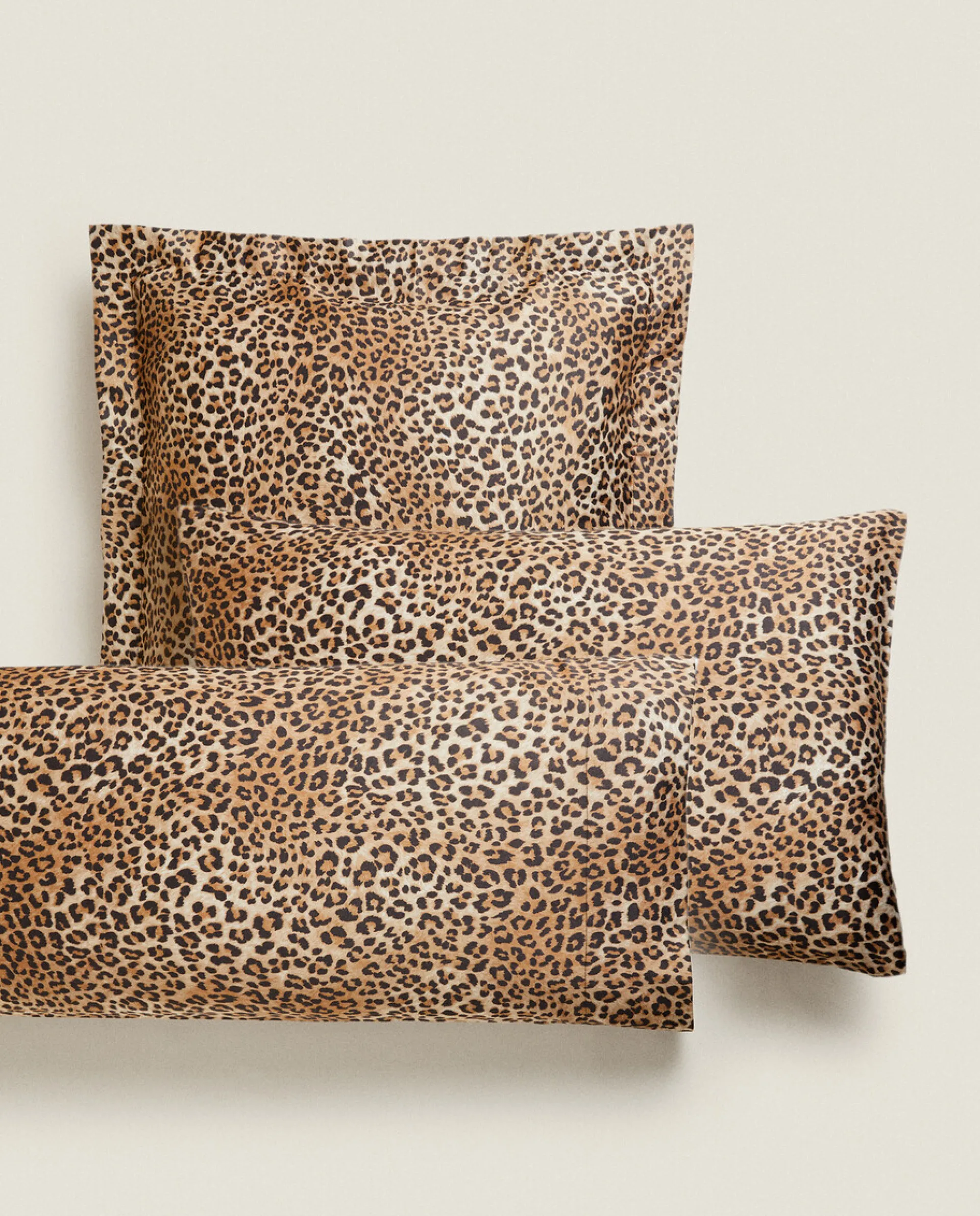 Pillowcases*ZARA Home Sateen Pillowcase Leopard