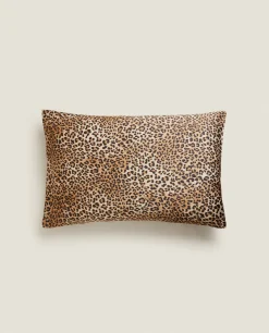Pillowcases*ZARA Home Sateen Pillowcase Leopard