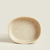 Soap Dishes*ZARA Home Scored Resin Soap Dish Beige