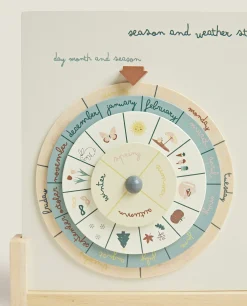 Playing*ZARA Home Seasons And Weather Chart Toy Multicolored