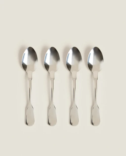 Wine & Cheese Collection*ZARA Home Set Of Appetizer Spoons Steel