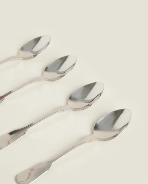 Wine & Cheese Collection*ZARA Home Set Of Appetizer Spoons Steel