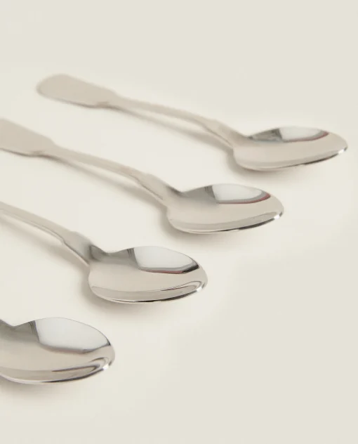 Wine & Cheese Collection*ZARA Home Set Of Appetizer Spoons Steel