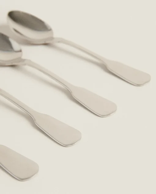 Wine & Cheese Collection*ZARA Home Set Of Appetizer Spoons Steel