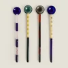 Borosilicate Glass*ZARA Home Set Of Borosilicate Glass Tablespoons Green