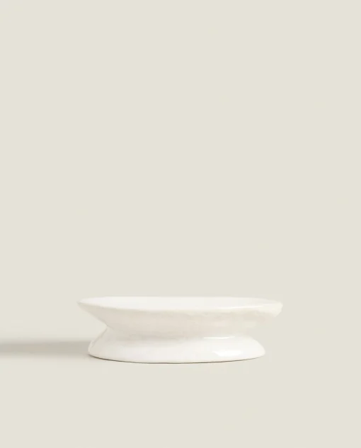 Soap Dishes*ZARA Home Shiny Ceramic Soap Dish Yellow