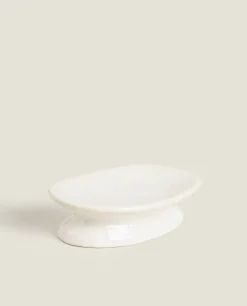 Soap Dishes*ZARA Home Shiny Ceramic Soap Dish Yellow