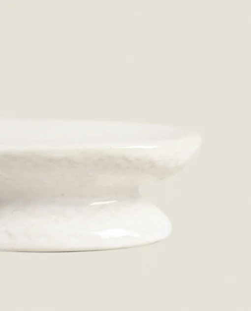 Soap Dishes*ZARA Home Shiny Ceramic Soap Dish Yellow