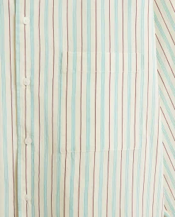 Pajamas*ZARA Home Shirt With Thin Stripes Vanilla