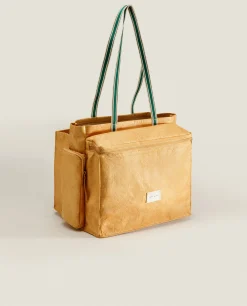 Kitchen Towels, Aprons And Bags*ZARA Home Shopping Bag With Paper Compartments 1-111
