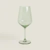 Glasses And Flutes*ZARA Home Smooth Wine Glass Green