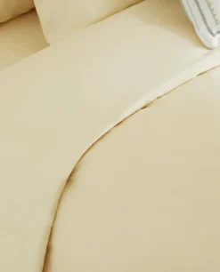 Duvet Covers*ZARA Home Solid Color Cotton Duvet Cover Yellow