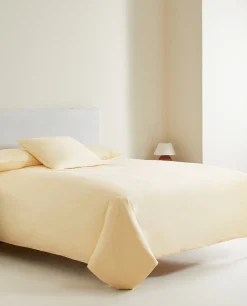 Duvet Covers*ZARA Home Solid Color Duvet Cover Butter Yellow