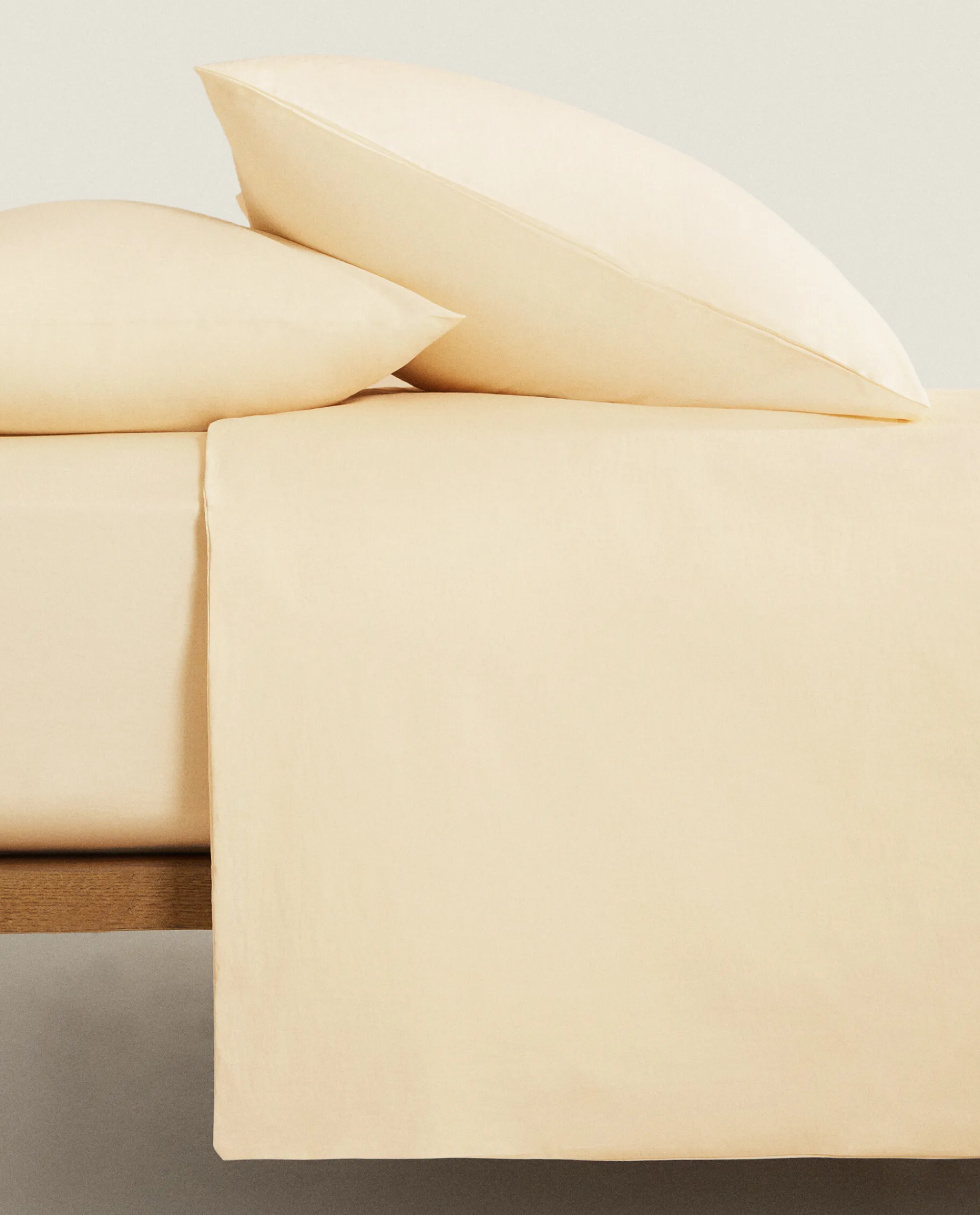 Duvet Covers*ZARA Home Solid Color Duvet Cover Butter Yellow