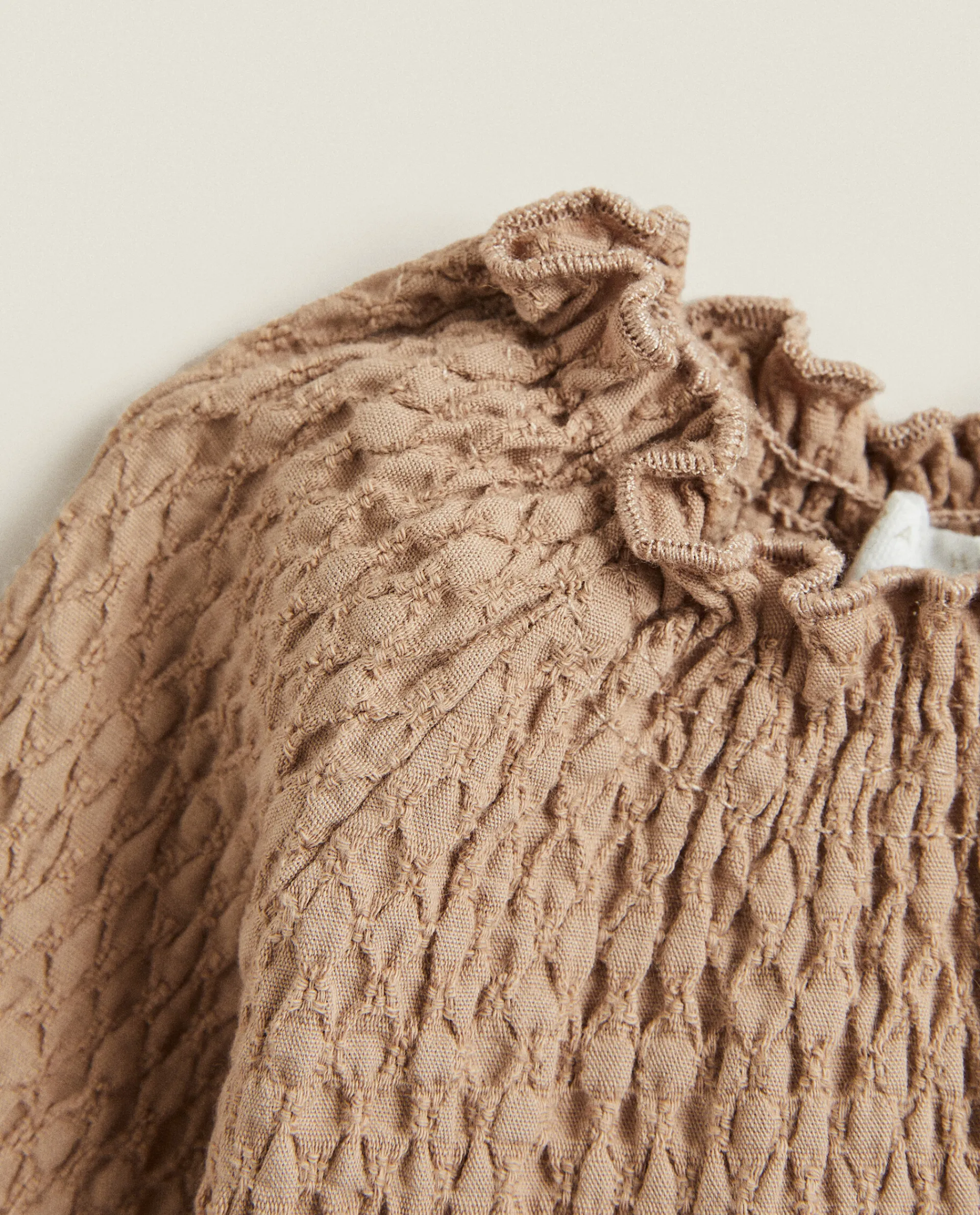 Clothing And Footwear*ZARA Home Solid Color Shirt Brown