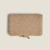 Accessories*ZARA Home Star Print Muslin Baby Wipe Holder Taupe