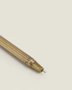 Stationery*ZARA Home Steel Pen Golden