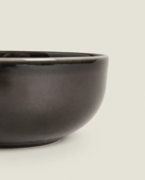 Bowls*ZARA Home Stoneware Bowl Black