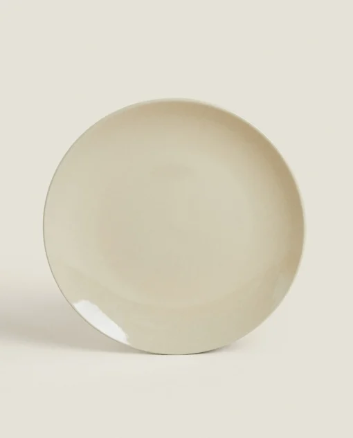 Dinner Plates*ZARA Home Stoneware Dinner Plate Toffee