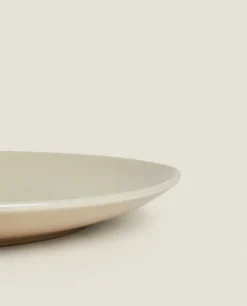 Dinner Plates*ZARA Home Stoneware Dinner Plate Toffee