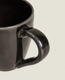 Mugs*ZARA Home Stoneware Mug Black