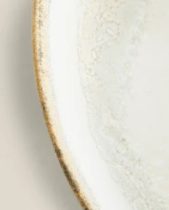 Soup Plates*ZARA Home Stoneware Soup Plate Cream