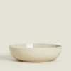 Soup Plates*ZARA Home Stoneware Soup Plate Toffee