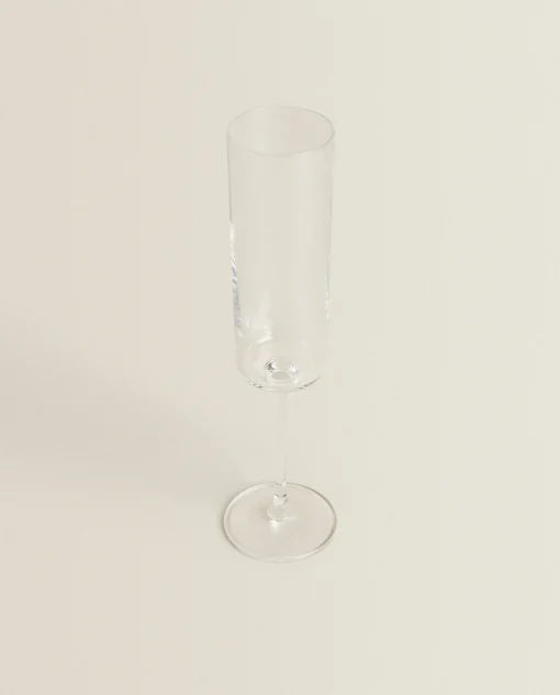 Glasses And Flutes*ZARA Home Straight Crystalline Sparkling Wine Flute Transparent