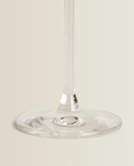 Glasses And Flutes*ZARA Home Straight Crystalline Sparkling Wine Flute Transparent