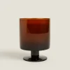 Glasses And Flutes*ZARA Home Straight Glass Wine Glass Brown