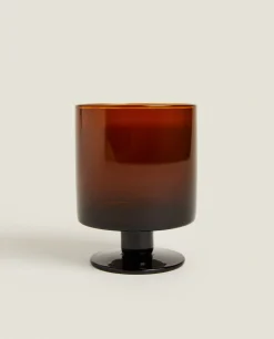 Glasses And Flutes*ZARA Home Straight Glass Wine Glass Brown