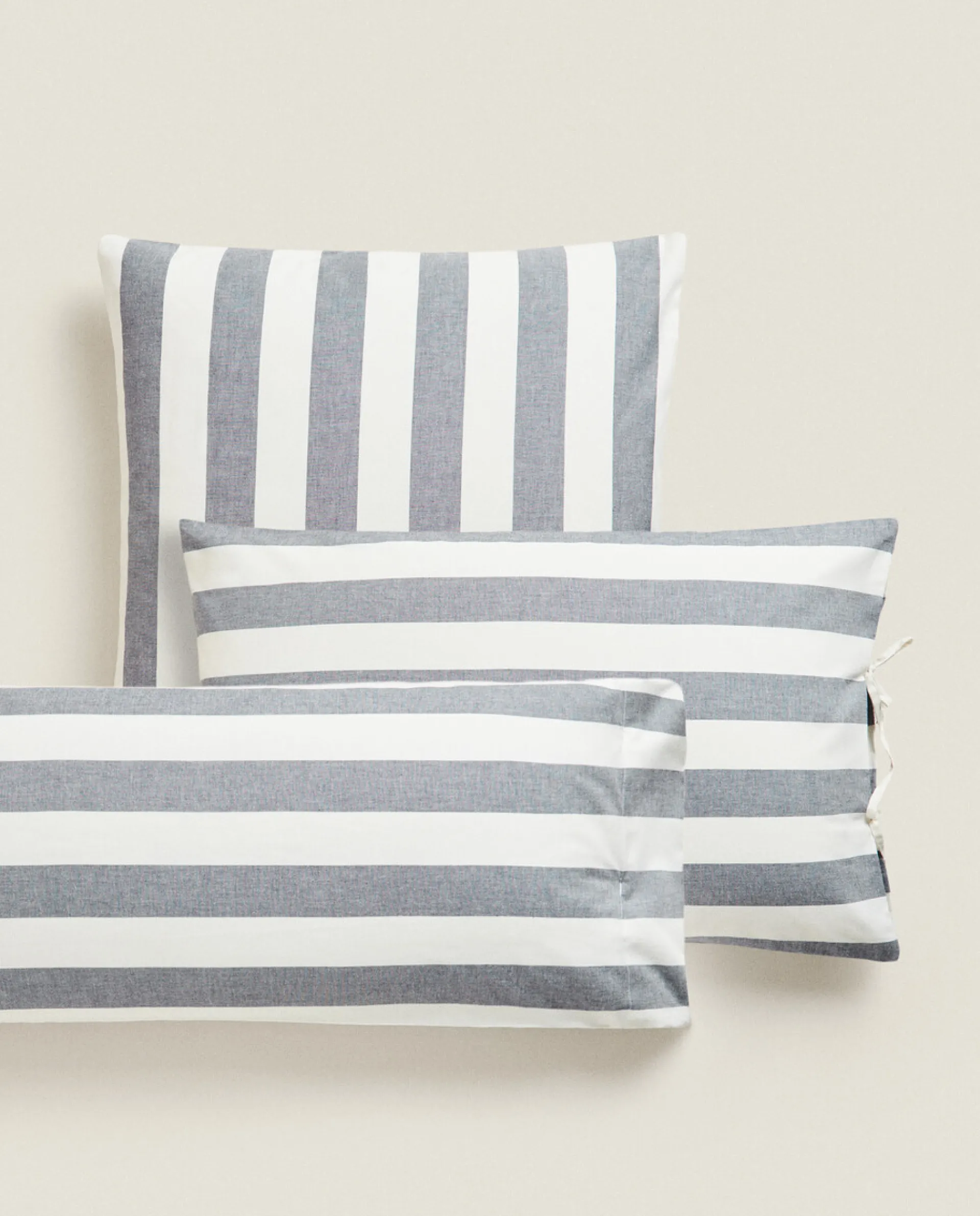 Pillowcases*ZARA Home Striped Pillowcase Blue