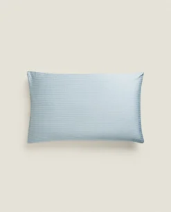 Pillowcases*ZARA Home Striped Pillowcase Blue