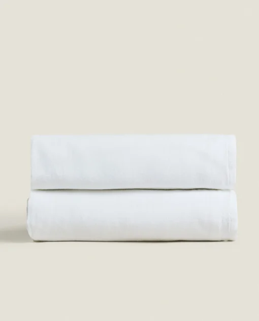 Blankets*ZARA Home Tassel Blanket White