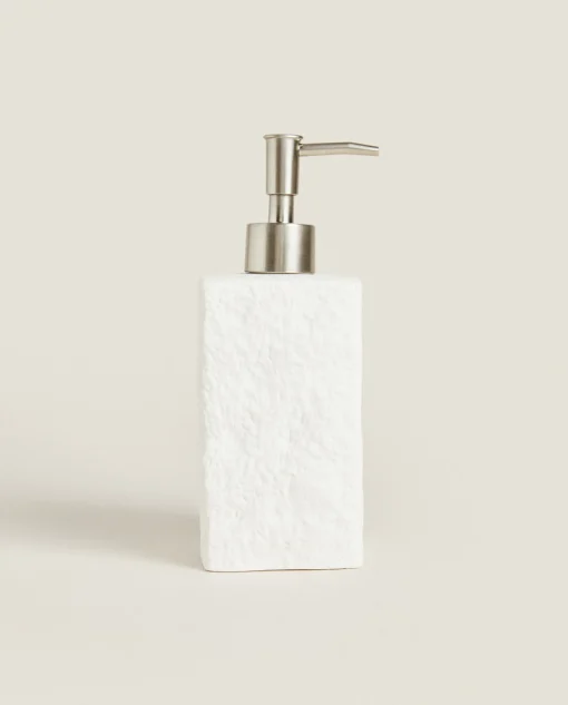 Dispensers*ZARA Home Textured Ceramic Dispenser White