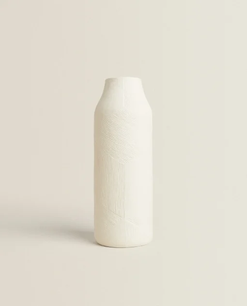 Vases*ZARA Home Textured Ceramic Vase 4-779